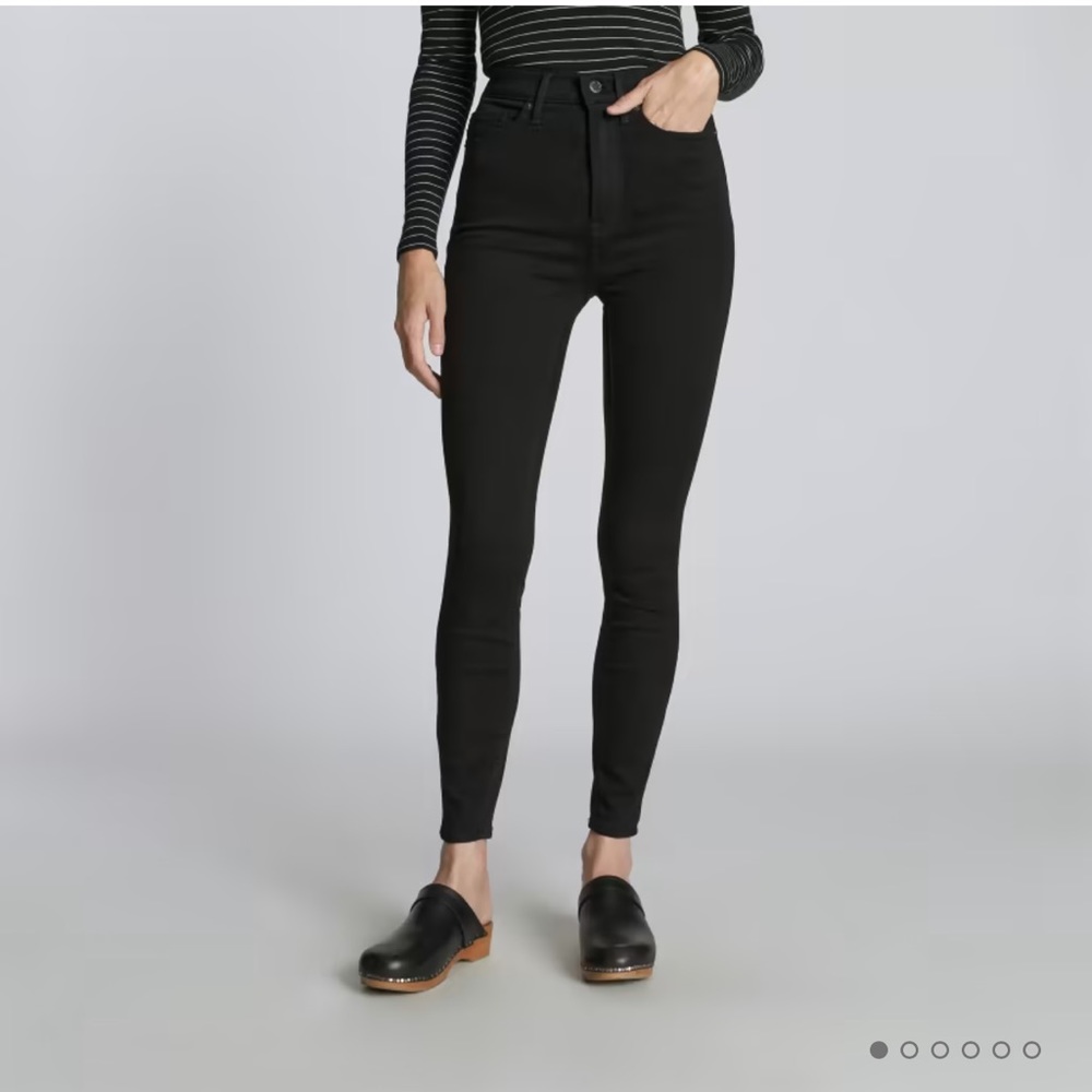 NEW Everlane black The Way-High Skinny Jean